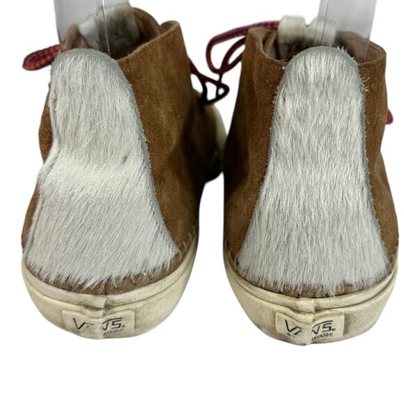 VANS Vault x Taka Hayashi Chukka Nomad Boots Shoes Mens Size 12 Suede Hair - Picture 6 of 12